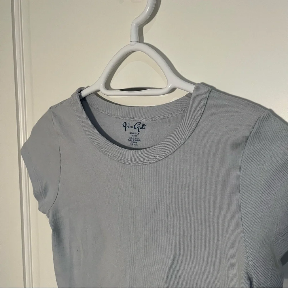 Brandy Melville Light Blue Tee - Picture 2 of 3